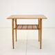 Mid-century solid wood table/ uluv, 1960's
