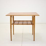 Mid-century solid wood table/ uluv, 1960's