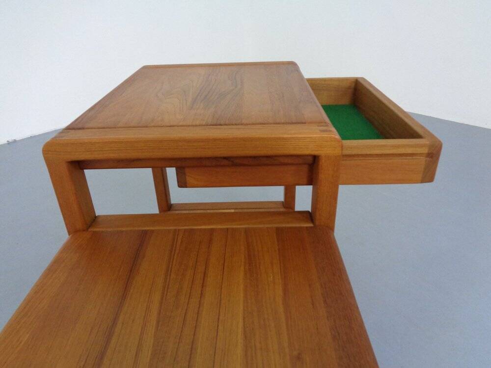 Teak Side Table with Drawer from Salling Stolefabrik Durup, 1970s