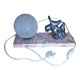 Art deco bedside night light lamp
