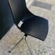 6 chaises noires SHELL