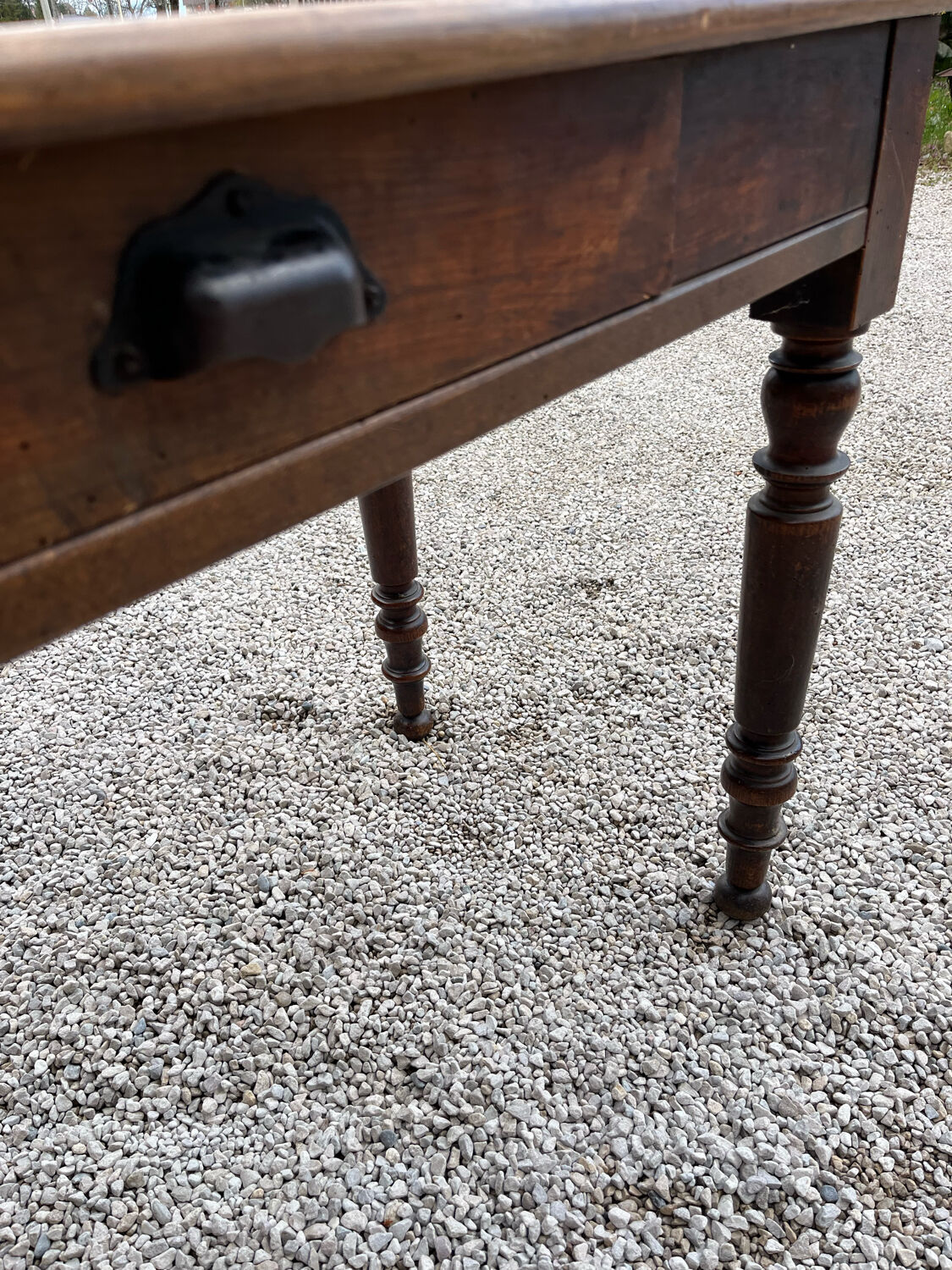 Walnut farmhouse table 1930/40