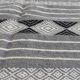 Hand-woven kilim rug in natural wool, 145x90 cm