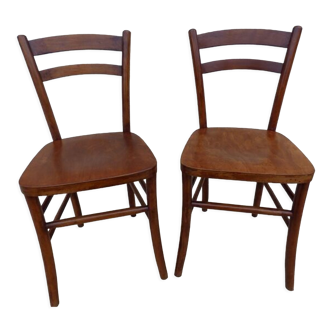 2 chaises bistrots de marque luterma