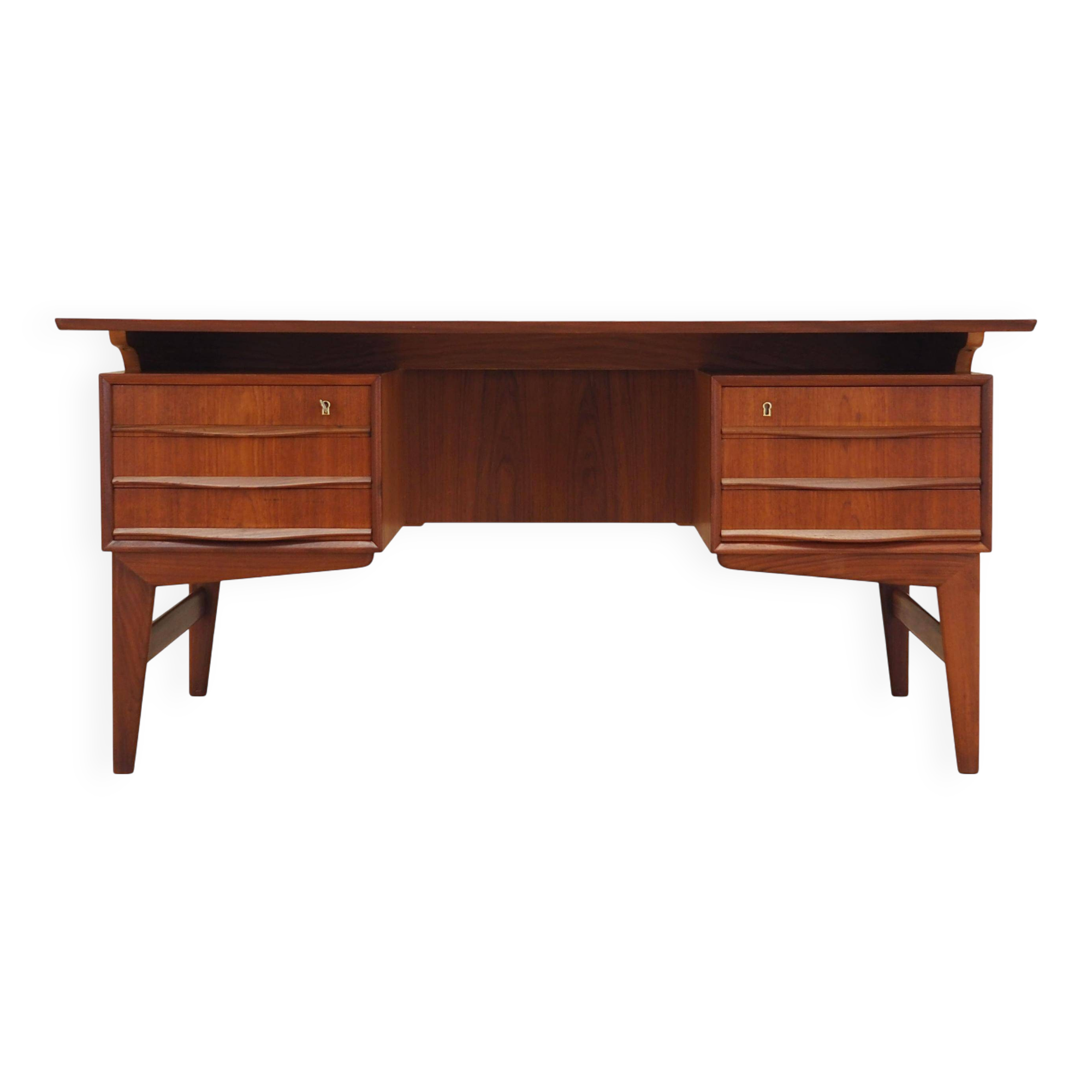 Teak desk, Danish design, 1970s, production: Denmark