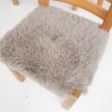 Set of 10 pinewood dining chair in the style of Ate van Apeldoorn, The Netherlands 1970's