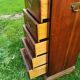 Navy weekly in solid mahogany, 7 drawers, National Airy, Type Glasgow