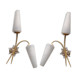 Wall lamps double lighting