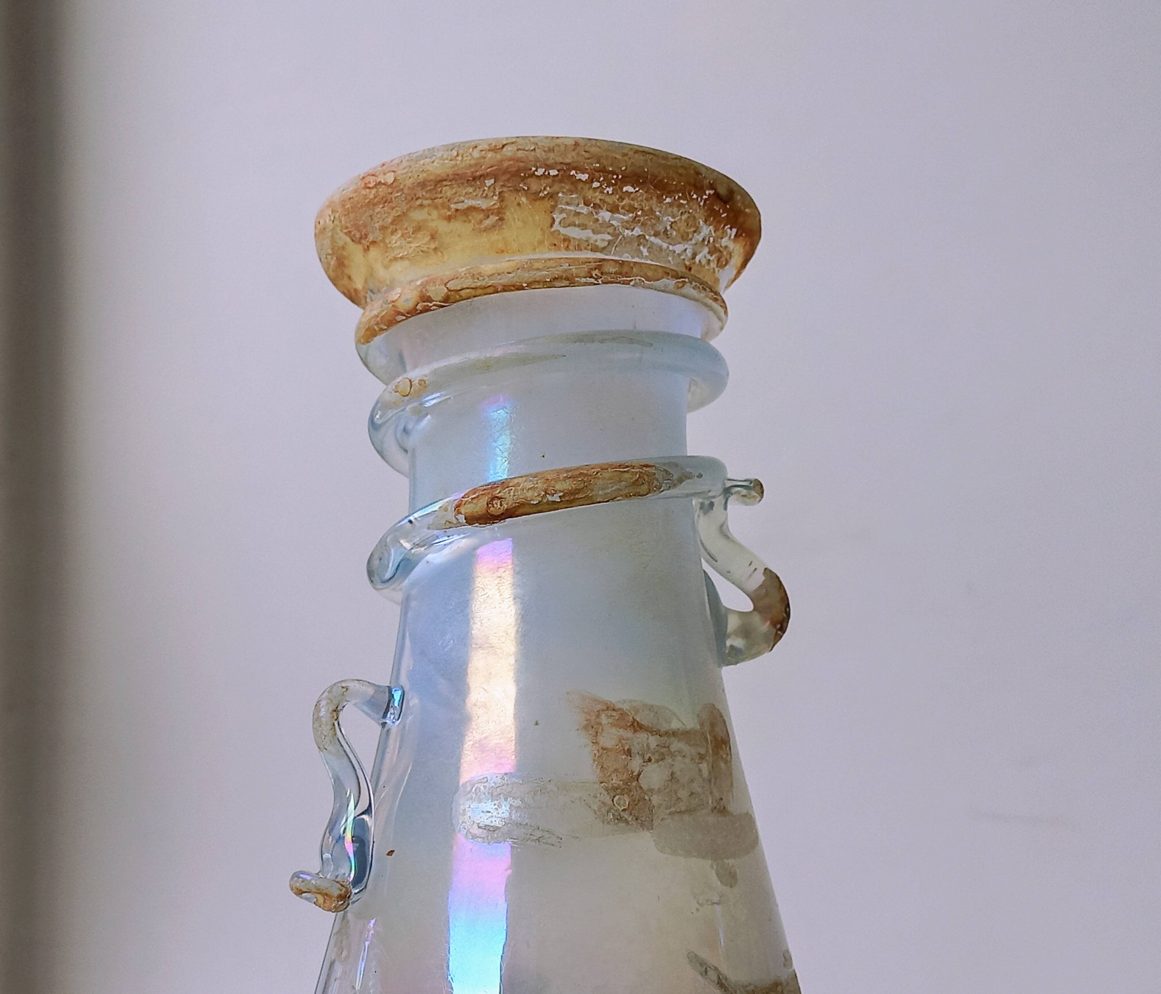 Scavo crystal italian vase