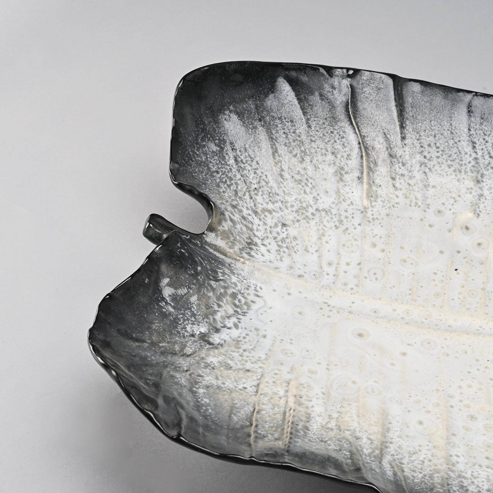 Large ceramic dish by Pol Chambost, France 1955