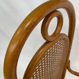 Sculptural bendwood side chair model