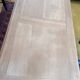 Large table / antique desk in chestnut – light patina