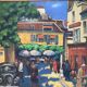 Tableau signé de Montmartre à Paris