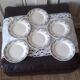 Six dessert plates Houx Digoin Sarreguemines