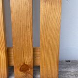 Pine mirror coat rack 1980