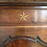 18th century walnut hosiery cabinet