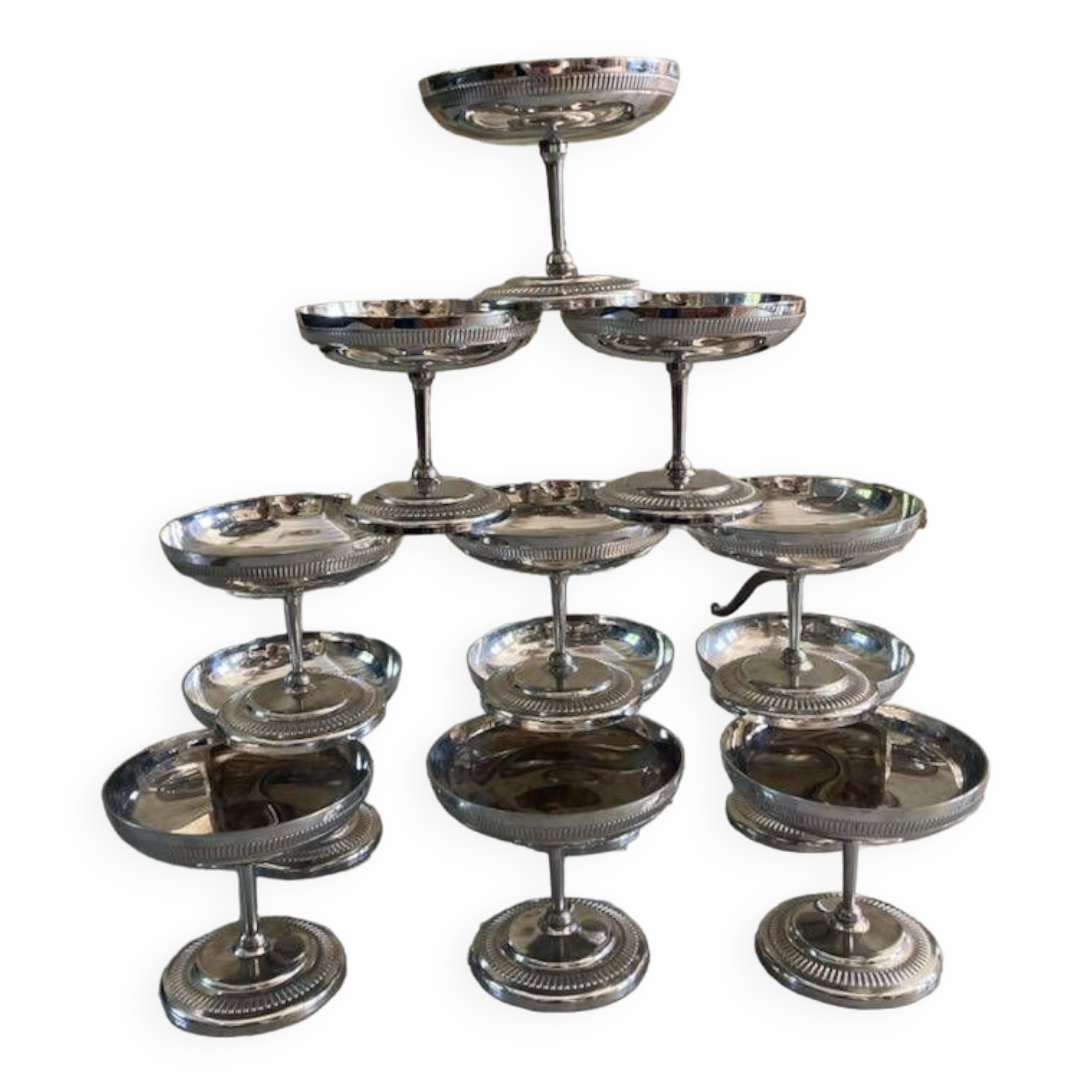 12 J Couzon President ice cream cups