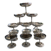 12 coupes à glace J Couzon collection Président