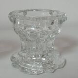 Set of 2 Reims glass candle holders