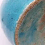 Vase Primavera pour le Printemps en céramique bleu Francais Art Déco