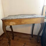 Console in gilded wood