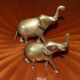 Eléphants en laiton