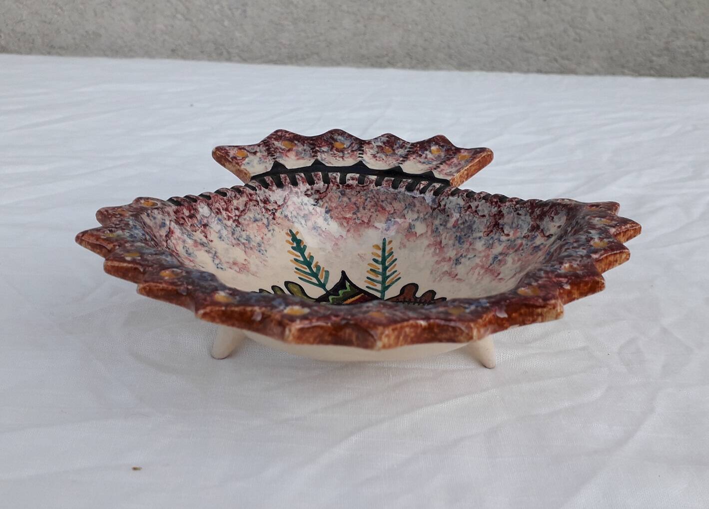 Quimper Fouillen tray