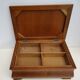 Old wooden storage box