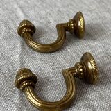 Solid brass coat hooks