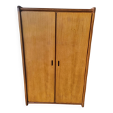 Armoire penderie Vintage en bois massif