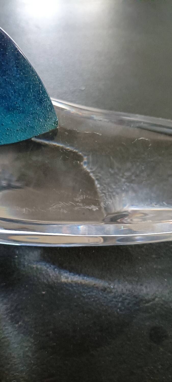 Daum duck paperweight