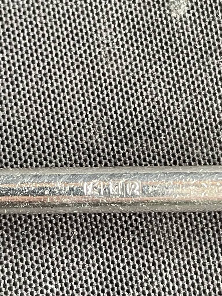 12 Ercuis knife holders Arceaux Art Deco model