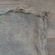 Burlap bag, train décor for the company ZPC