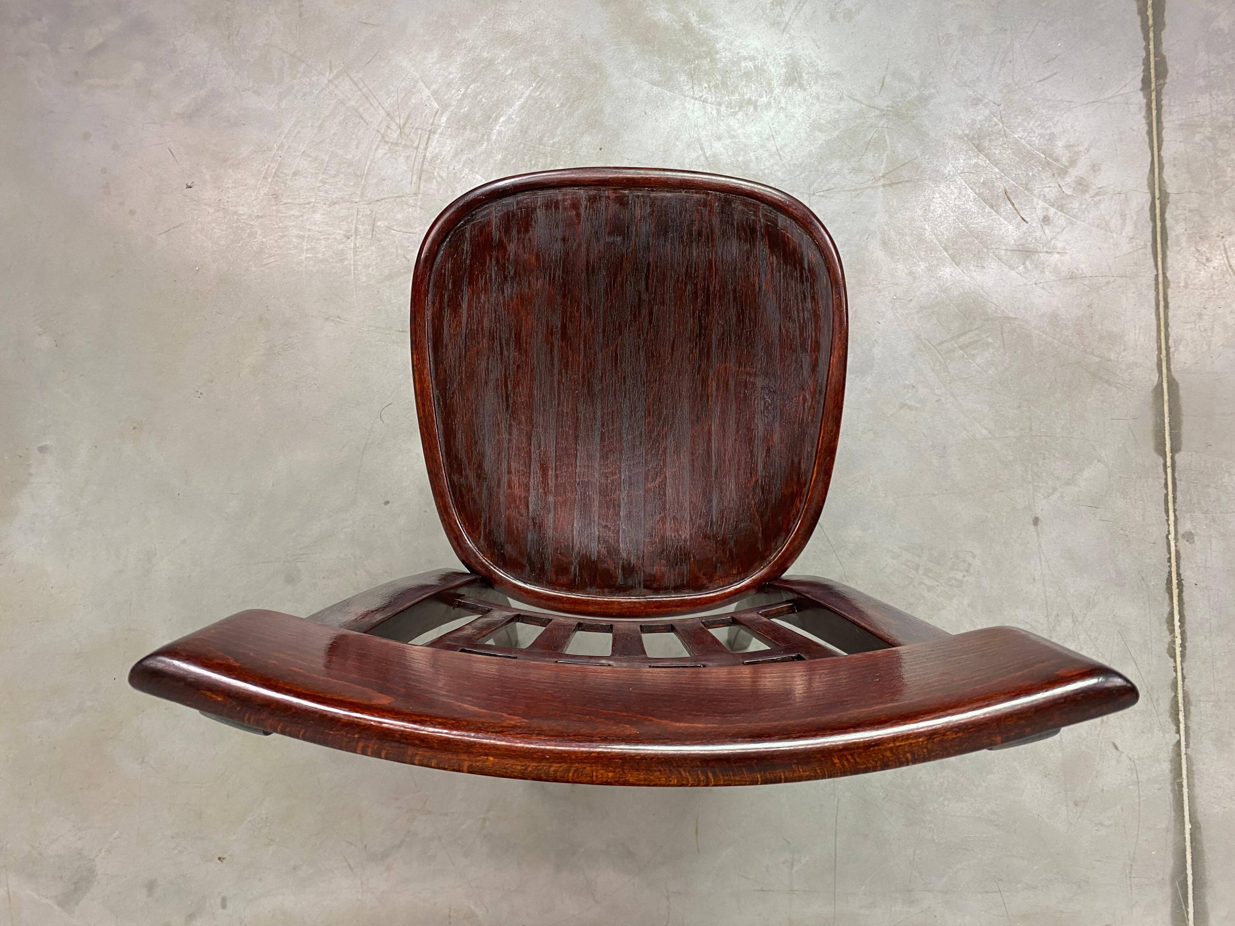 Rare dining chair no. 234 by Otto Wagner for J&J Kohn