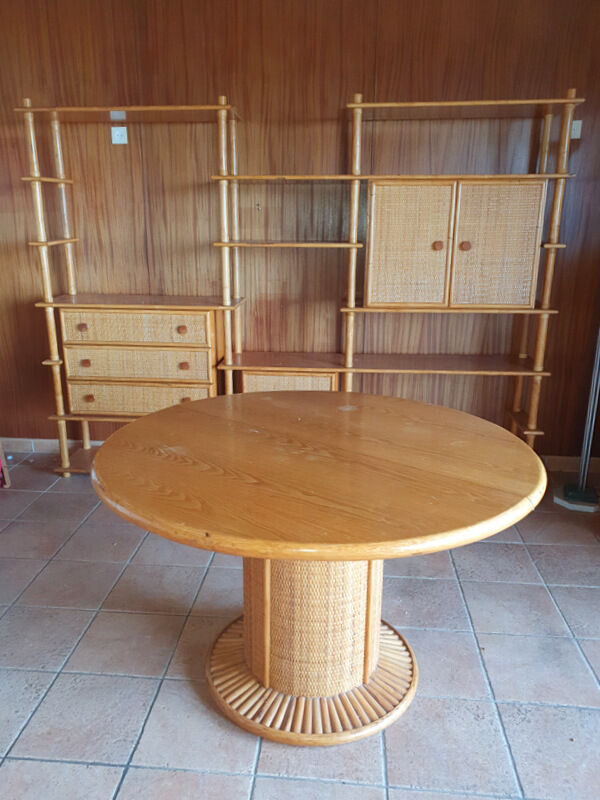 Round table Roche Bobois, 1980s