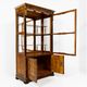Small Biedermeier / Louis-Philippe display cabinet in walnut and birch 1840-1860