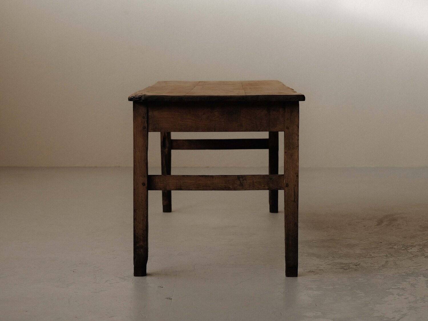 Farm table in solid wood – Auvergne, around 1900