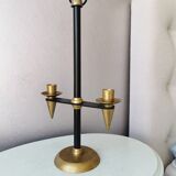 Brass chandelier, 70s