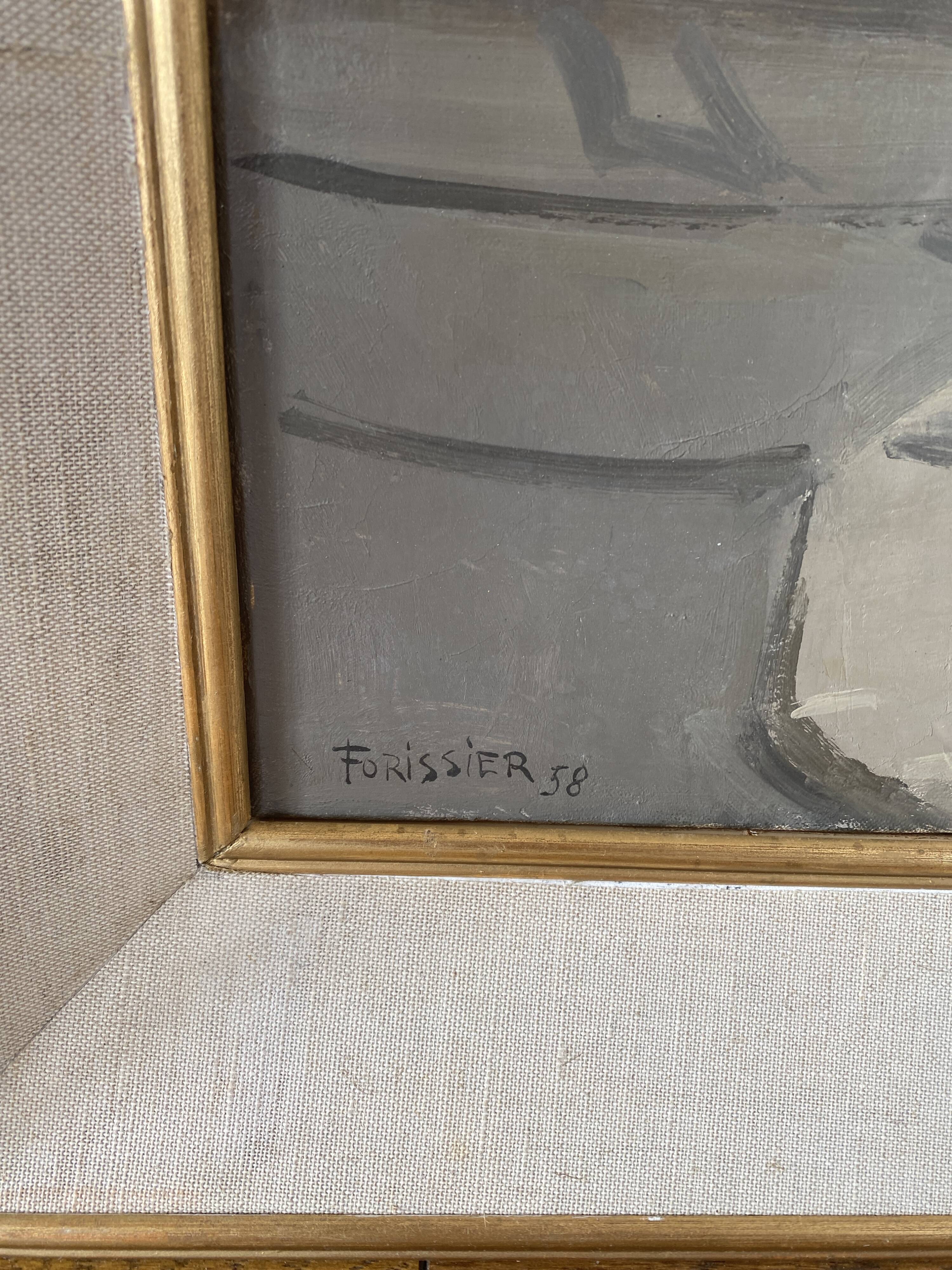 Paris school painting 1958