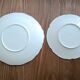 Two porcelain cake dishes