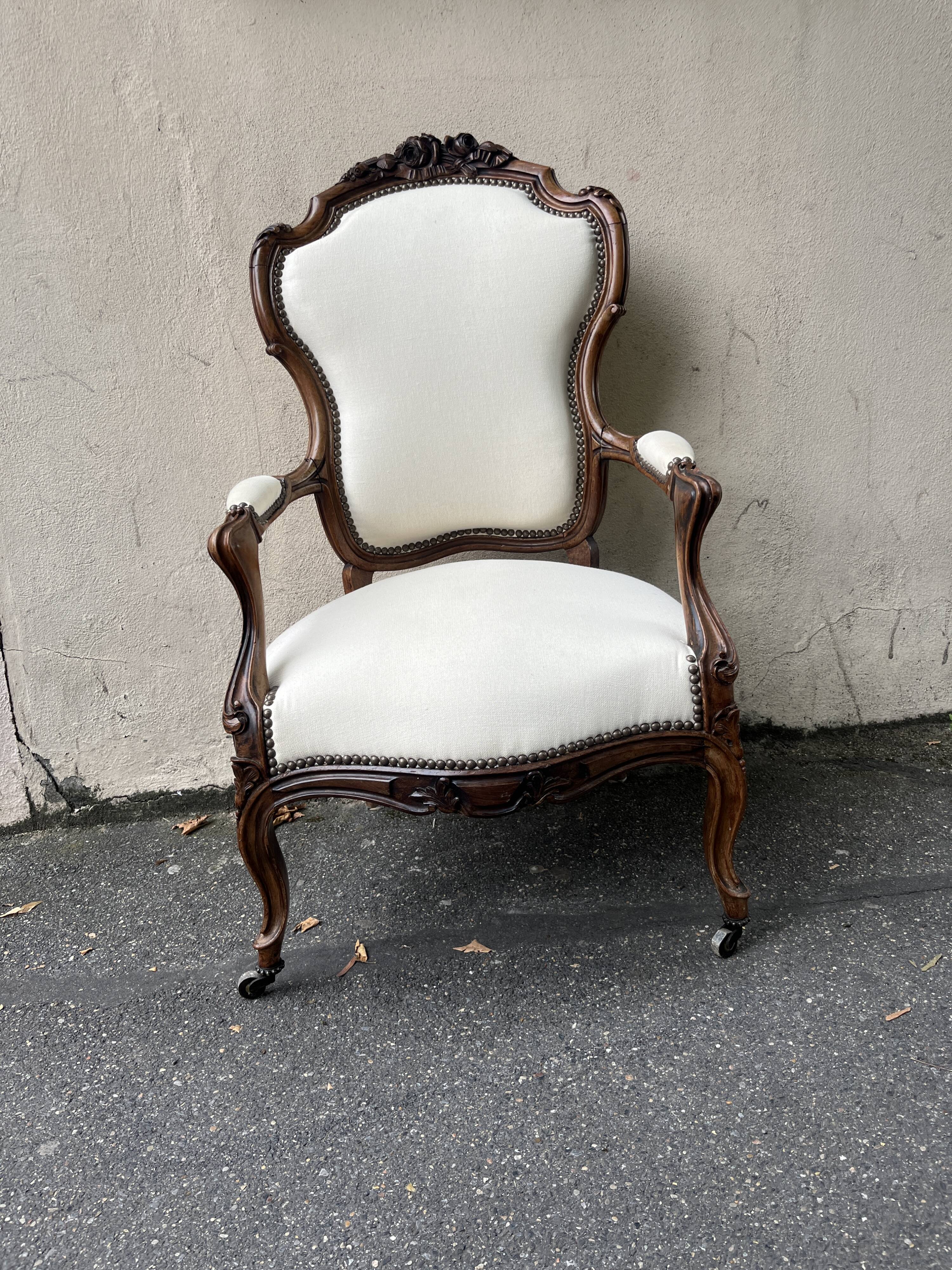 Louis XV style armchair