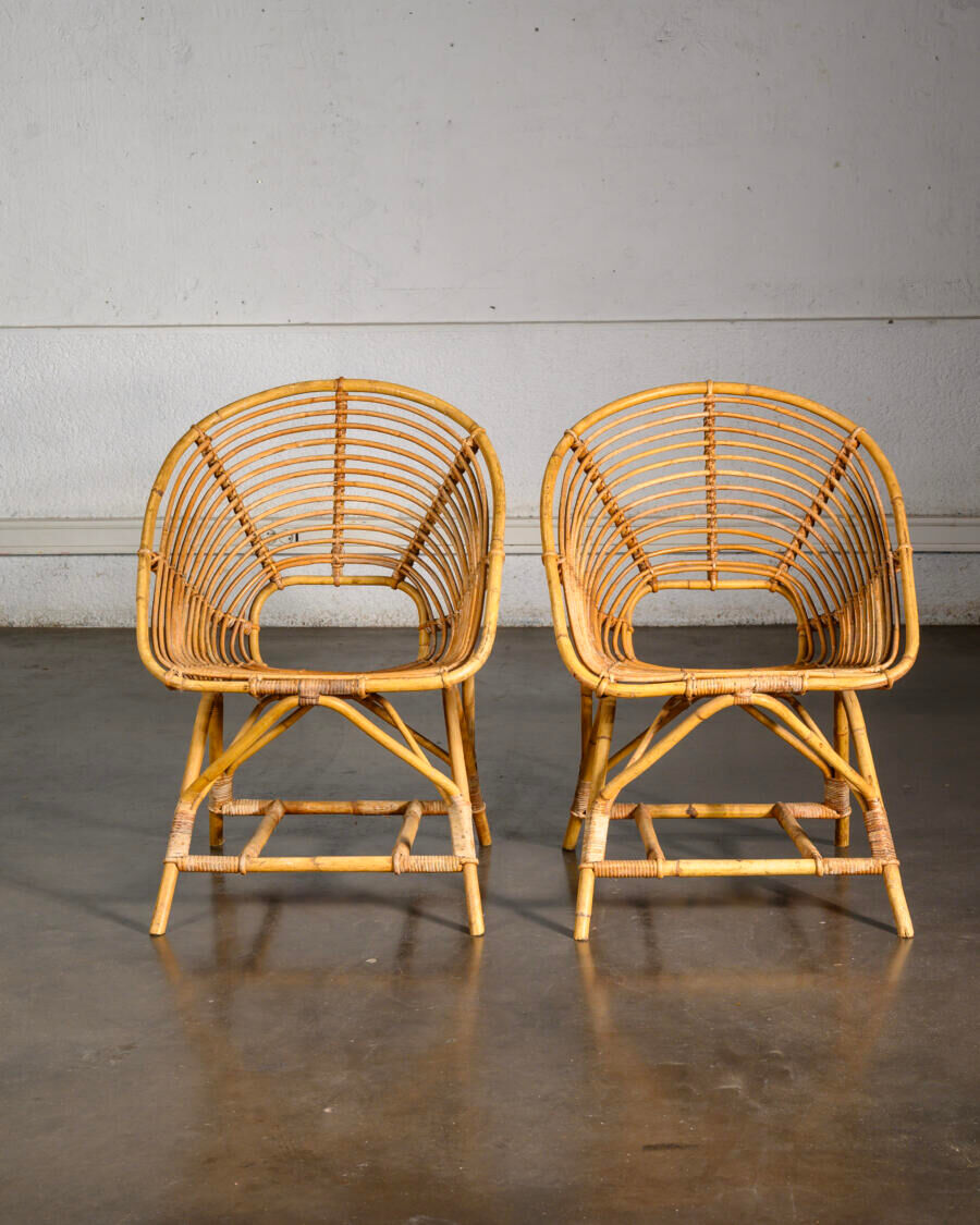 Fauteuil en rotin