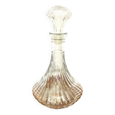 Twisted crystal decanter