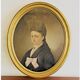 19th century female portrait – Oil on canvas