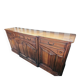 Antique buffet in solid cherry wood – character sideboard – 250 cm