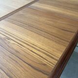 Table scandinave en teck par johannes andersen à rallonges papillon des années 60