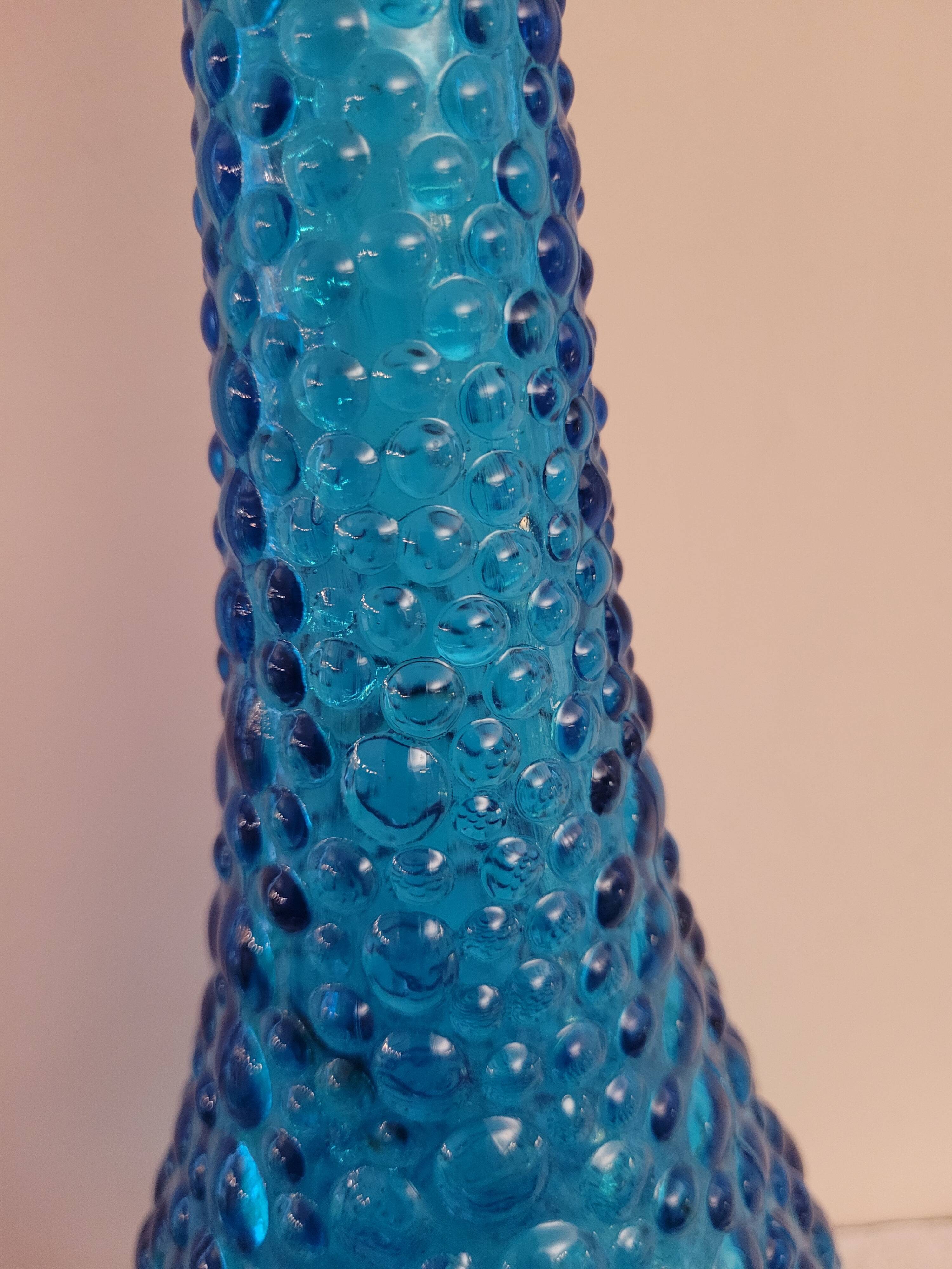 Italian glass bottle