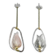 Set of 2 Pink and Transparent Murano Glass Chandelier by Barovier e Toso, 1950s