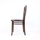 1950s Vintage Bistro Oak Chair, Czechoslovakia
