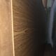 Miroir XXL biseauté en chêne, 210cm de L